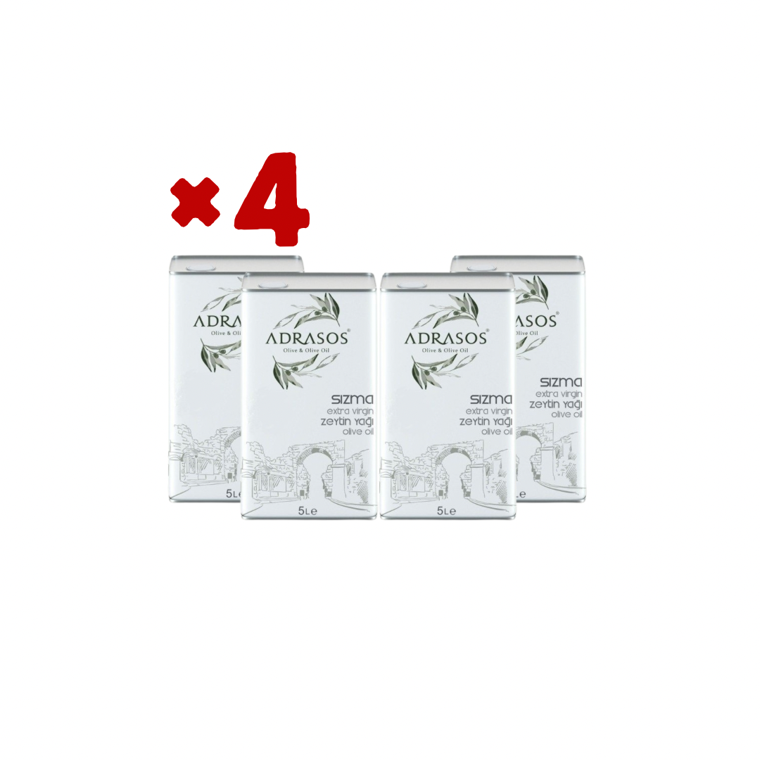 Naturel Sızma Zeytinyağı 4 ADET5Lt KARGO Ücreti YOK